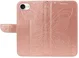 Apple iPhone 17e / 16e Hoesje Wallet Vlinder Book Case Kunstleer Roze Goud afbeelding 2