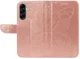 Samsung Galaxy A57 Hoesje Wallet Vlinder Book Case Kunstleer Roze Goud afbeelding 5