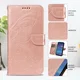 Samsung Galaxy A57 Hoesje Wallet Vlinder Book Case Kunstleer Roze Goud afbeelding 7