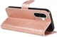 Samsung Galaxy A56 Hoesje Wallet Vlinder Book Case Kunstleer Roze Goud afbeelding 10
