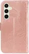Samsung Galaxy S24 FE Hoesje Wallet Vlinder Book Case Kunstleer Roze Goud afbeelding 10
