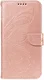 Samsung Galaxy S24 FE Hoesje Wallet Vlinder Book Case Kunstleer Roze Goud afbeelding 9