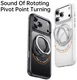 Apple iPhone 17 Pro Premium Hoesje MagSafe Kickstand Zwart afbeelding 6