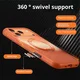 Apple iPhone 17 Pro Premium Hoesje MagSafe Kickstand Oranje afbeelding 2