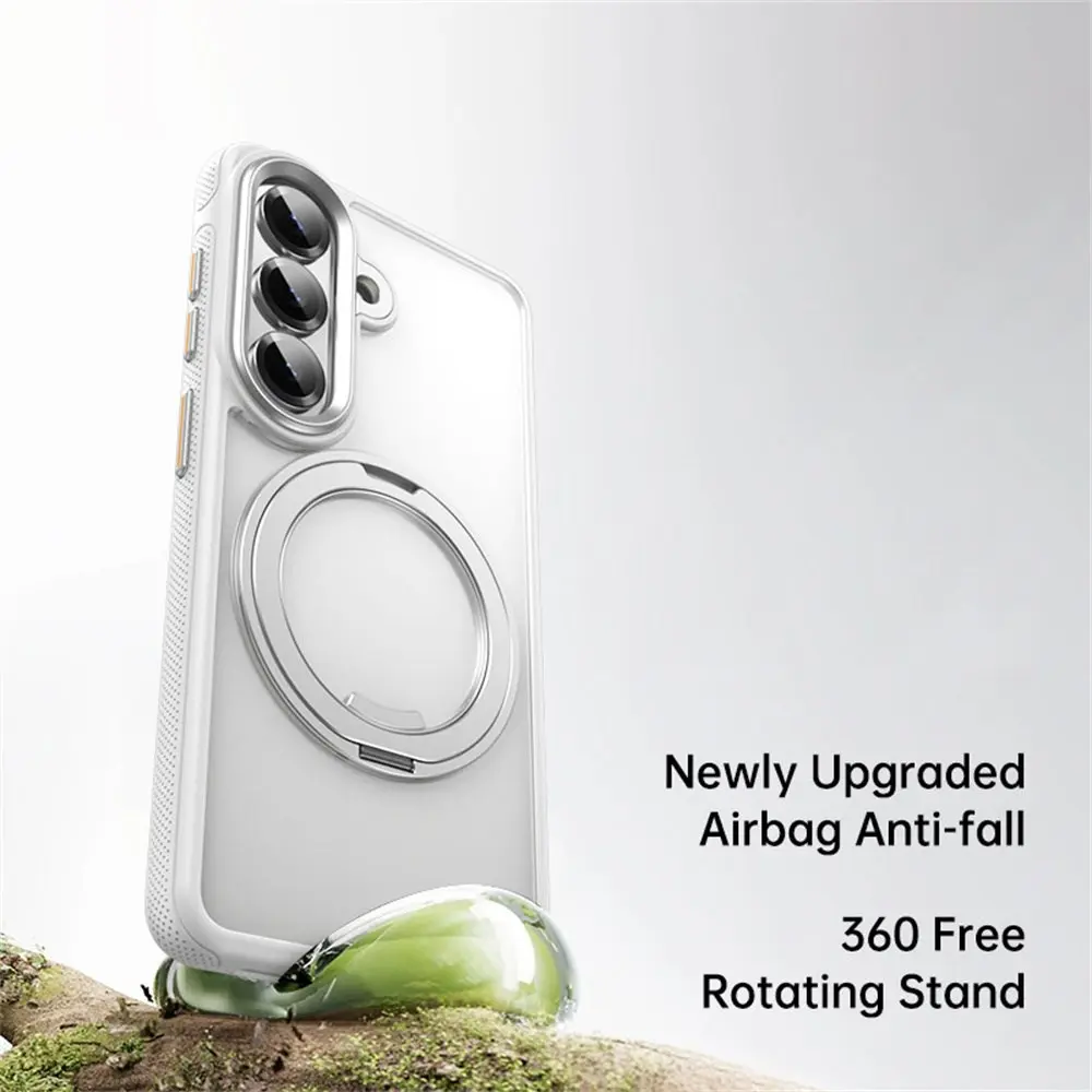 Samsung Galaxy S26 Premium Hoesje MagSafe Kickstand Wit afbeelding 2