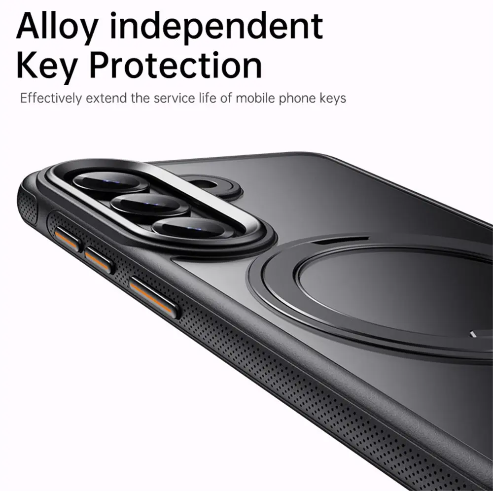 Samsung Galaxy S26 Plus Premium Hoesje MagSafe Kickstand Wit afbeelding 9