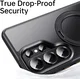Samsung Galaxy S26 Ultra Premium Hoesje MagSafe Kickstand Zwart afbeelding 3