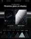 Spigen EZ Fit GLAS.tR Tesla Model Y Anti-Glare Screen Protector afbeelding 3