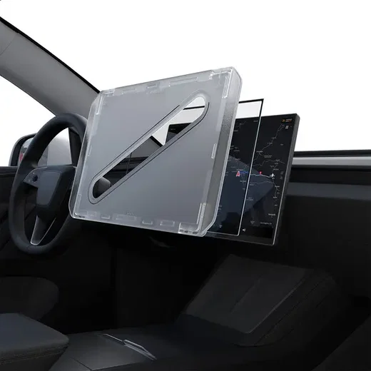 Spigen EZ Fit GLAS.tR Tesla Model Y Screen Protector afbeelding 15