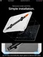 Spigen EZ Fit GLAS.tR Tesla Model Y Screen Protector afbeelding 5