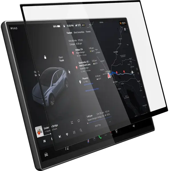 Spigen EZ Fit GLAS.tR Tesla Model Y Screen Protector afbeelding 14