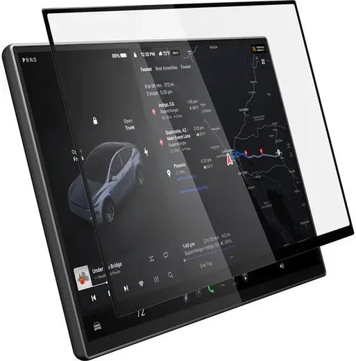 Spigen EZ Fit GLAS.tR Tesla Model Y Screen Protector afbeelding 14