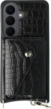 AVY Samsung Galaxy S26 - Classic Kit - Leather Croco Zwart