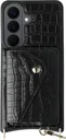 AVY Samsung Galaxy S26 - Classic Kit - Leather Croco Zwart
