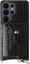 AVY Samsung Galaxy S26 Ultra - Classic Kit - Leather Croco Zwart