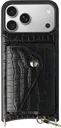 AVY Apple iPhone 17 Pro Max - Classic Kit - Leather Croco Zwart
