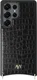 AVY Samsung Galaxy S25 Ultra - Classic Kit - Leather Croco Zwart afbeelding 10