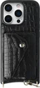 AVY Apple iPhone 16 Pro - Classic Kit - Leather Croco Zwart
