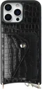 AVY Apple iPhone 16 Pro Max - Classic Kit - Leather Croco Zwart