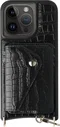 AVY Apple iPhone 14 Pro - Classic Kit - Leather Croco Zwart