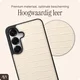AVY Samsung Galaxy S25 / S24 - Classic Kit - Leather Croco Beige afbeelding 5