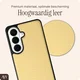 AVY Samsung Galaxy S26 Plus - Classic Kit - Leather Croco Geel afbeelding 5