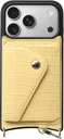 AVY Apple iPhone 17 Pro - Classic Kit - Leather Croco Geel