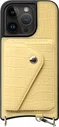 AVY Apple iPhone 15 Pro - Classic Kit - Leather Croco Geel