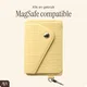 AVY Apple iPhone 14 / 13 - Classic Kit - Leather Croco Geel afbeelding 7