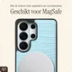 AVY Samsung Galaxy S26 Ultra - Classic Kit - Leather Croco Blauw afbeelding 6