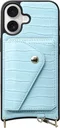 AVY Apple iPhone 17 - Classic Kit - Leather Croco Blauw