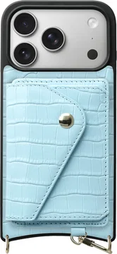 AVY Apple iPhone 17 Pro - Classic Kit - Leather Croco Blauw