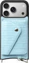 AVY Apple iPhone 17 Pro - Classic Kit - Leather Croco Blauw