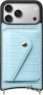 AVY Apple iPhone 17 Pro Max - Classic Kit - Leather Croco Blauw