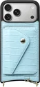 AVY Apple iPhone 17 Pro Max - Classic Kit - Leather Croco Blauw