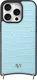 AVY Apple iPhone 16 Pro Max - Classic Kit - Leather Croco Blauw afbeelding 12