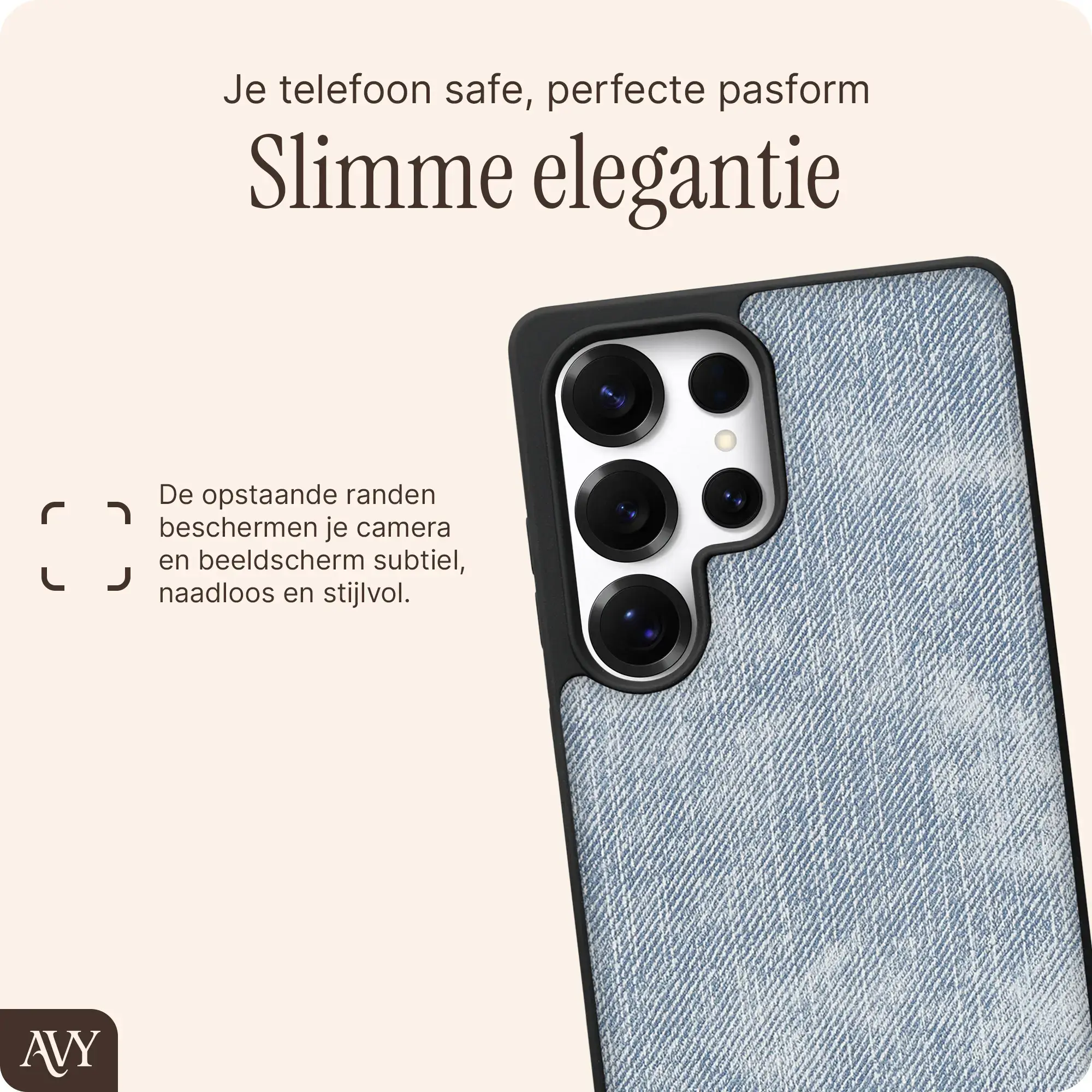 AVY Samsung Galaxy S25 Ultra - Classic Kit - Denim afbeelding 10