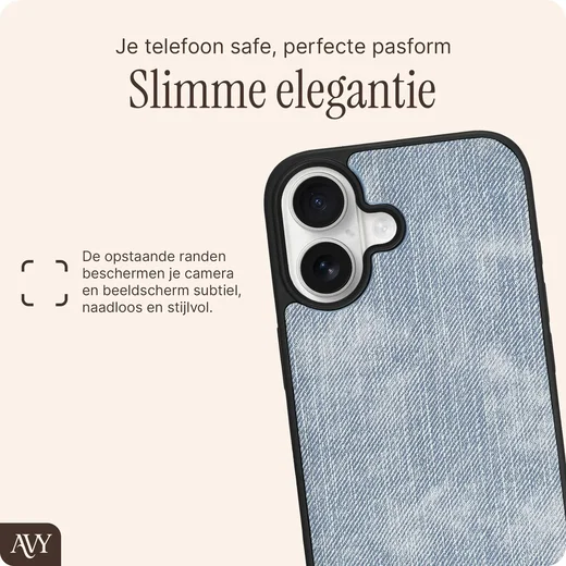 AVY Apple iPhone 16 - Classic Kit - Denim afbeelding 10