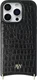 AVY Apple iPhone 16 Pro - Essential Kit - Croco Zwart - Long Leather afbeelding 11