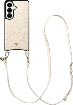 AVY Samsung Galaxy S26 Plus - Essential Kit - Croco Beige - Long Leather
