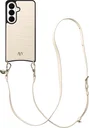 AVY Samsung Galaxy S26 Plus - Essential Kit - Croco Beige - Long Leather