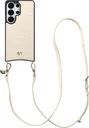 AVY Samsung Galaxy S26 Ultra - Essential Kit - Croco Beige - Long Leather
