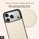AVY Apple iPhone 17 Pro - Essential Kit - Croco Beige - Long Leather afbeelding 6