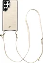 AVY Samsung Galaxy S25 Ultra - Essential Kit - Croco Beige - Long Leather