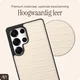 AVY Samsung Galaxy S25 Ultra - Essential Kit - Croco Beige - Long Leather afbeelding 5