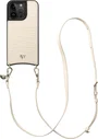 AVY Apple iPhone 15 Pro - Essential Kit - Croco Beige - Long Leather