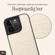 AVY Apple iPhone 15 Pro - Essential Kit - Croco Beige - Long Leather afbeelding 6