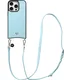AVY Apple iPhone 16 Pro Max - Essential Kit - Croco Blauw - Long Leather