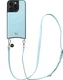 AVY Apple iPhone 15 Pro Max - Essential Kit - Croco Blauw - Long Leather