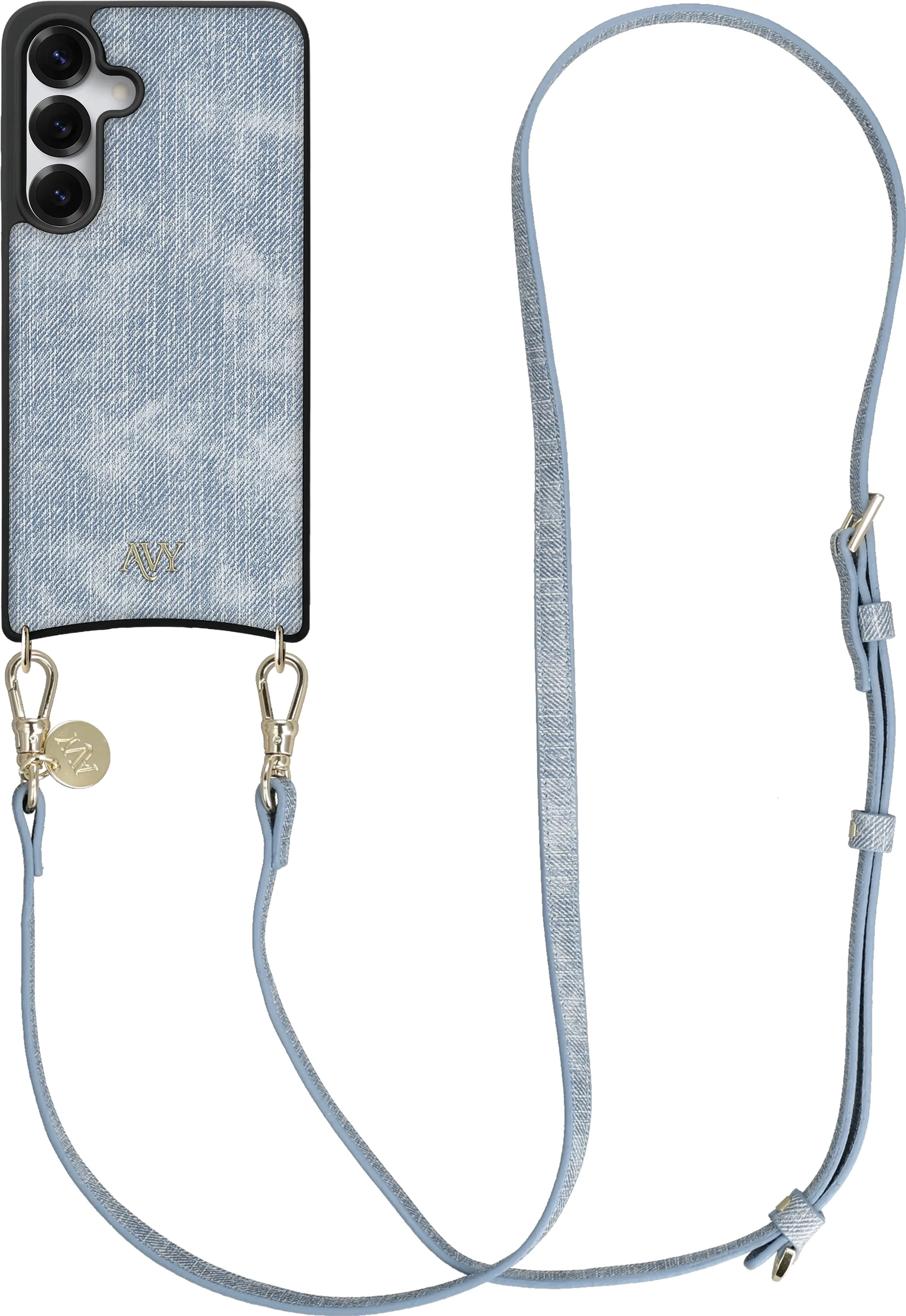 AVY Samsung Galaxy S25 / S24 - Essential Kit - Denim - Long Denim afbeelding 1